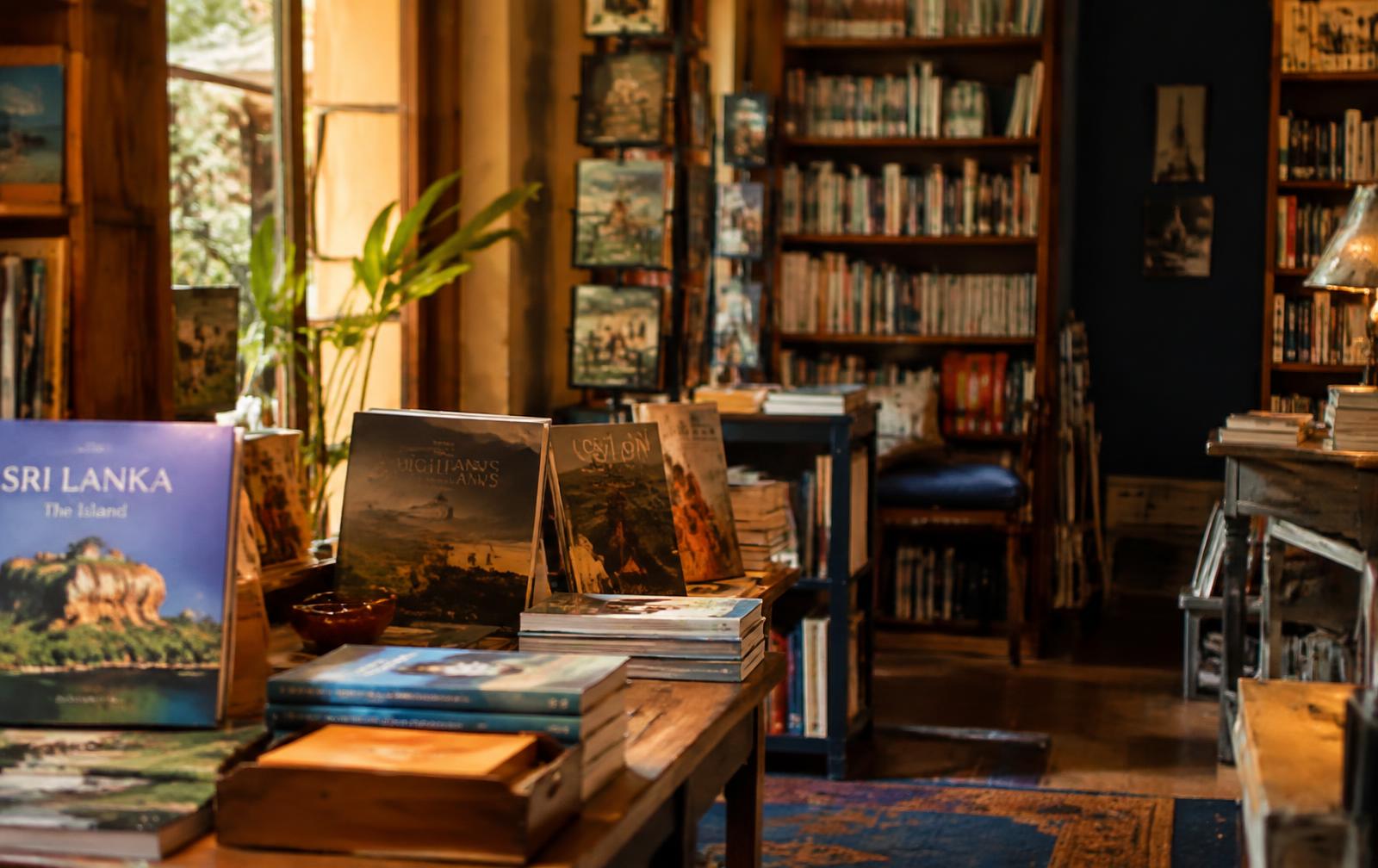 Inside Chandrika Book Shop